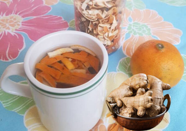 Un Té Milagroso: Jengibre y Cáscara de Mandarina para la Salud y el Bienestar