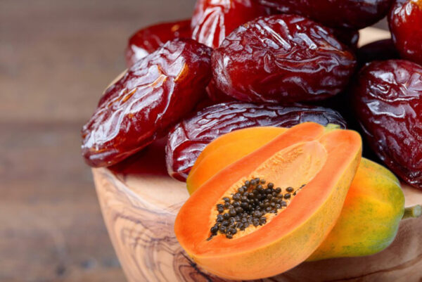 Dátiles y papaya juntos para borrar estos 10 problemas de salud