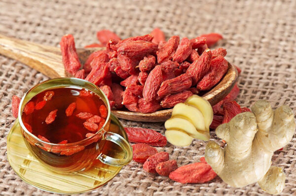 "Infusión de goji y jengibre: Beneficios, propiedades y receta saludable"