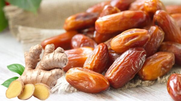 "Recetas naturales con dátiles y jengibre para tu salud"