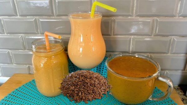 ¡El batido de linaza y papaya que fortalece huesos y alivia dolores!