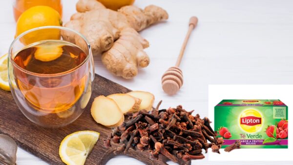 "Té Lipton con Jengibre y Clavo: Un Remedio Natural Poderoso"