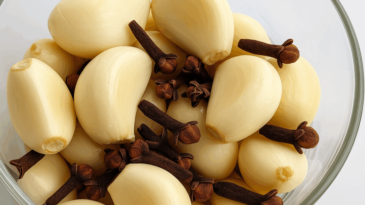 ajo y clavos de olor