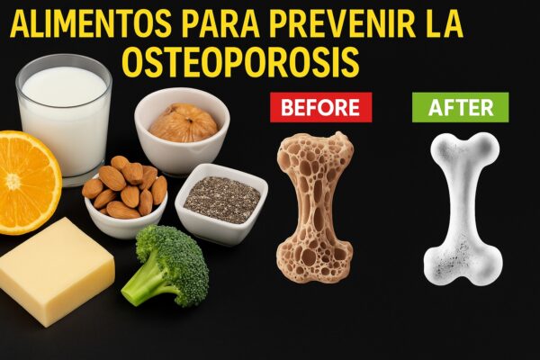 Advertencia de Osteoporosis: 16 alimentos que fortalecen tus huesos débiles y cómo consumirlos
