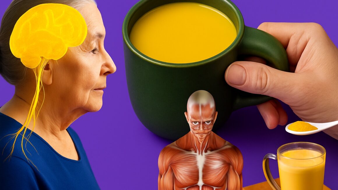 leche de cúrcuma